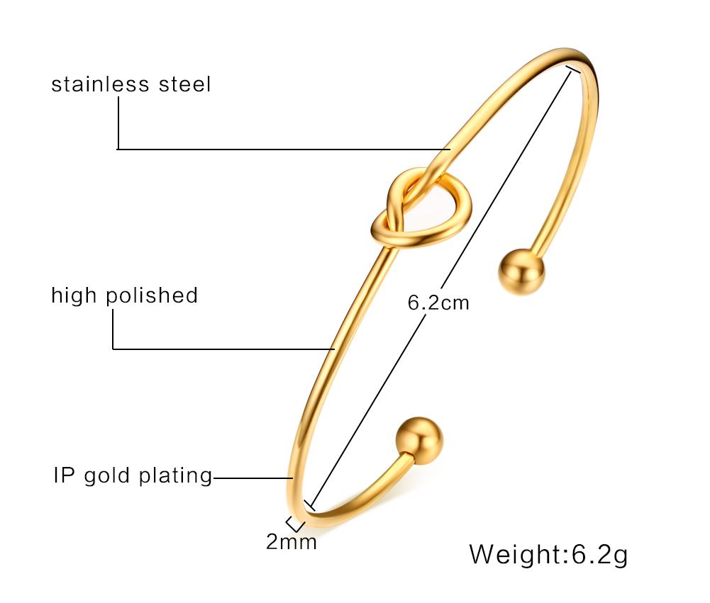 Pevný náramek z chirurgické oceli