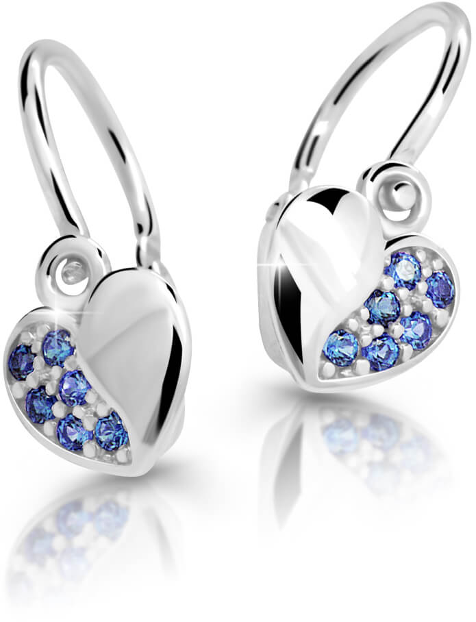 Cutie Jewerlly dětské náušnice C2160 Dark Blue