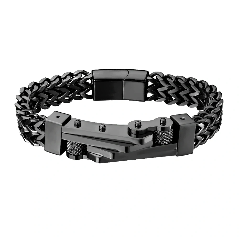 Náramek z chirurgické oceli Bicycle Chain