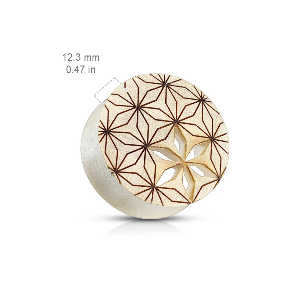 Plug do ucha Crocodile wood