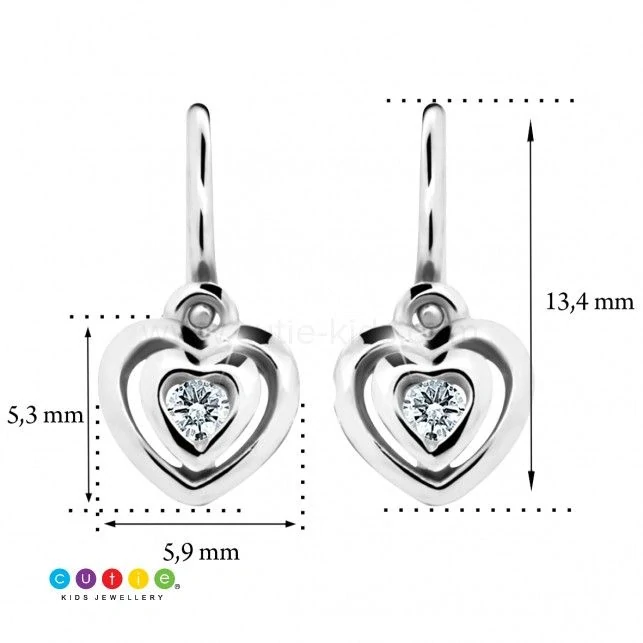 Dětské náušnice Cutie Jewellery C2177-B