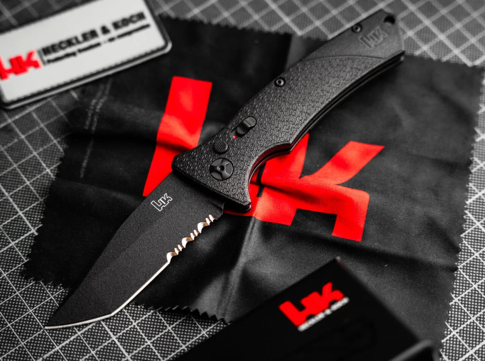 Automatický kapesní nůž Heckler & Koch