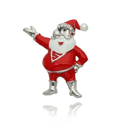 Brož s broušenými kamínky v dárkové krabičce GIFT6