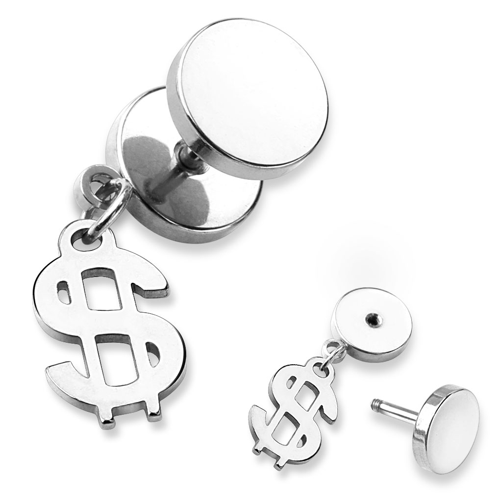 Piercing falešný plug PSFX-104