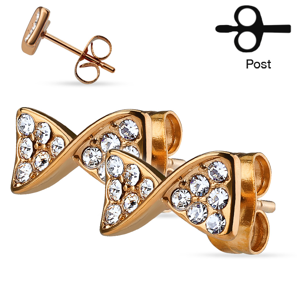 Náušnice chirurgická ocel SE3031