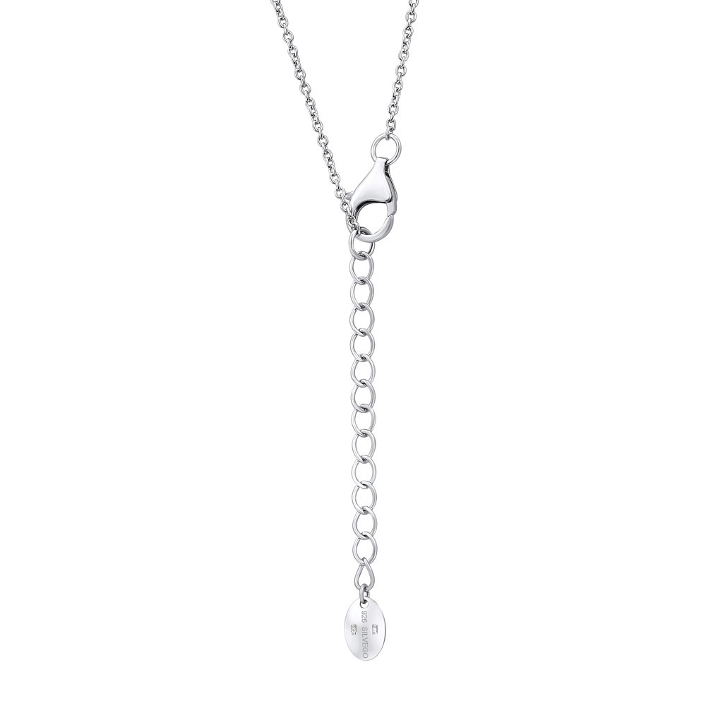 SILVEGO stříbrný náhrdelník ALEXANDRIA se Swarovski® Zirconia