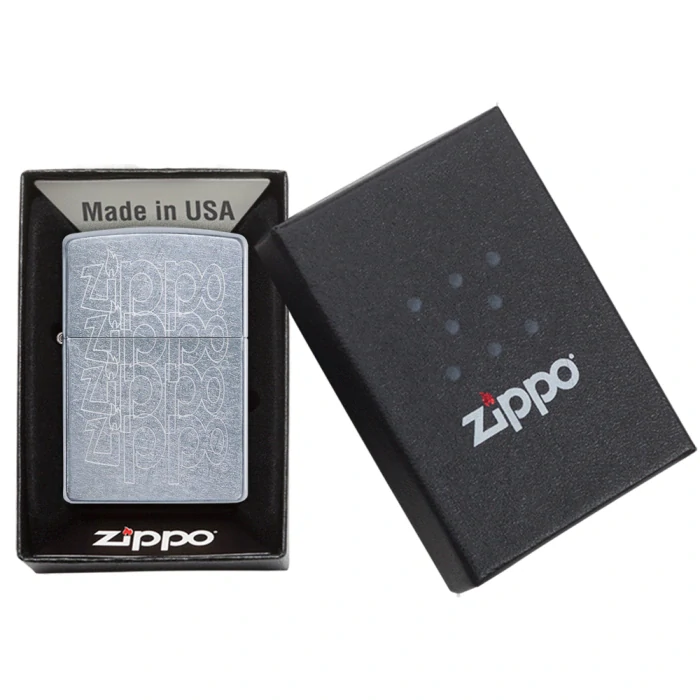 Benzínový zapalovač Zippo LOGO VARIATION 3 25504