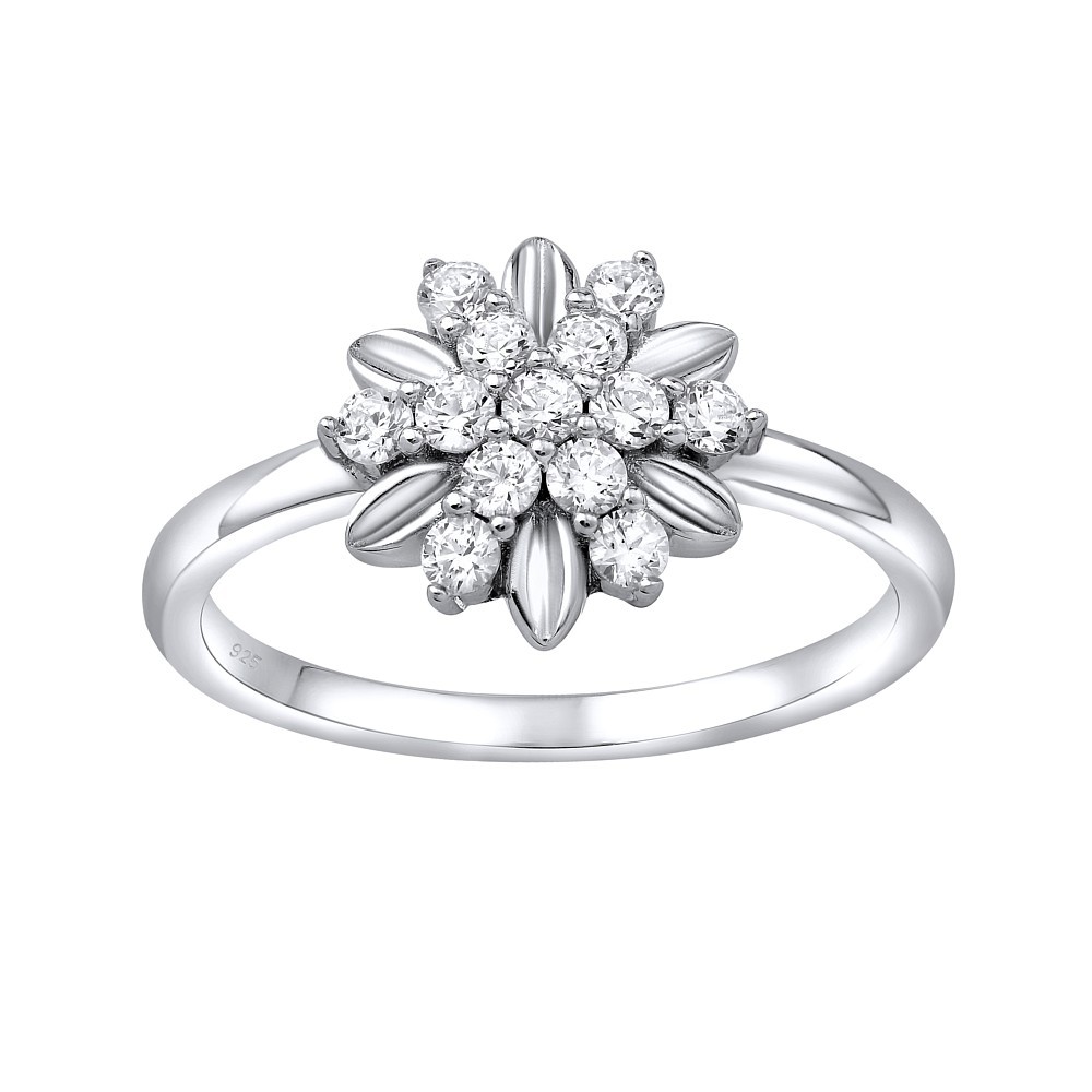 SILVEGO stříbrný prsten ALIVIA se Swarovski® Zirconia
