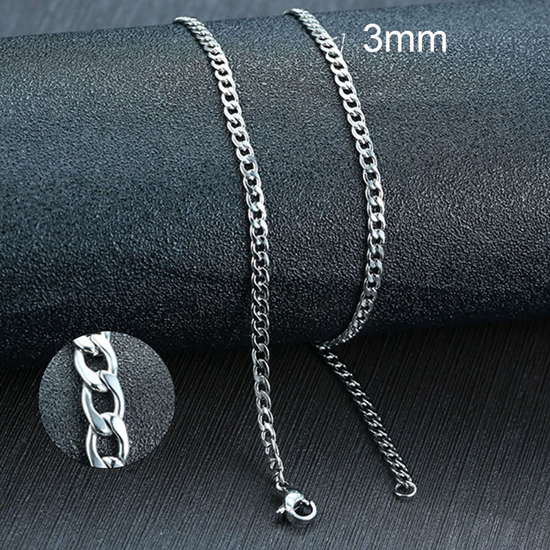 Řetízek z chirurgické oceli NC-520 Steel