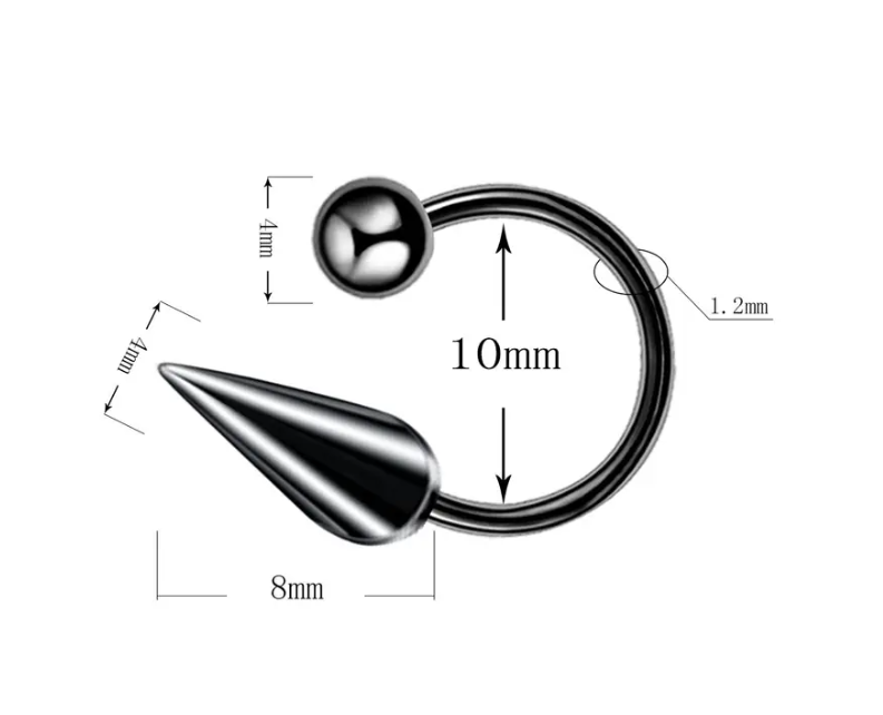 Piercing Gothic Cone Lip