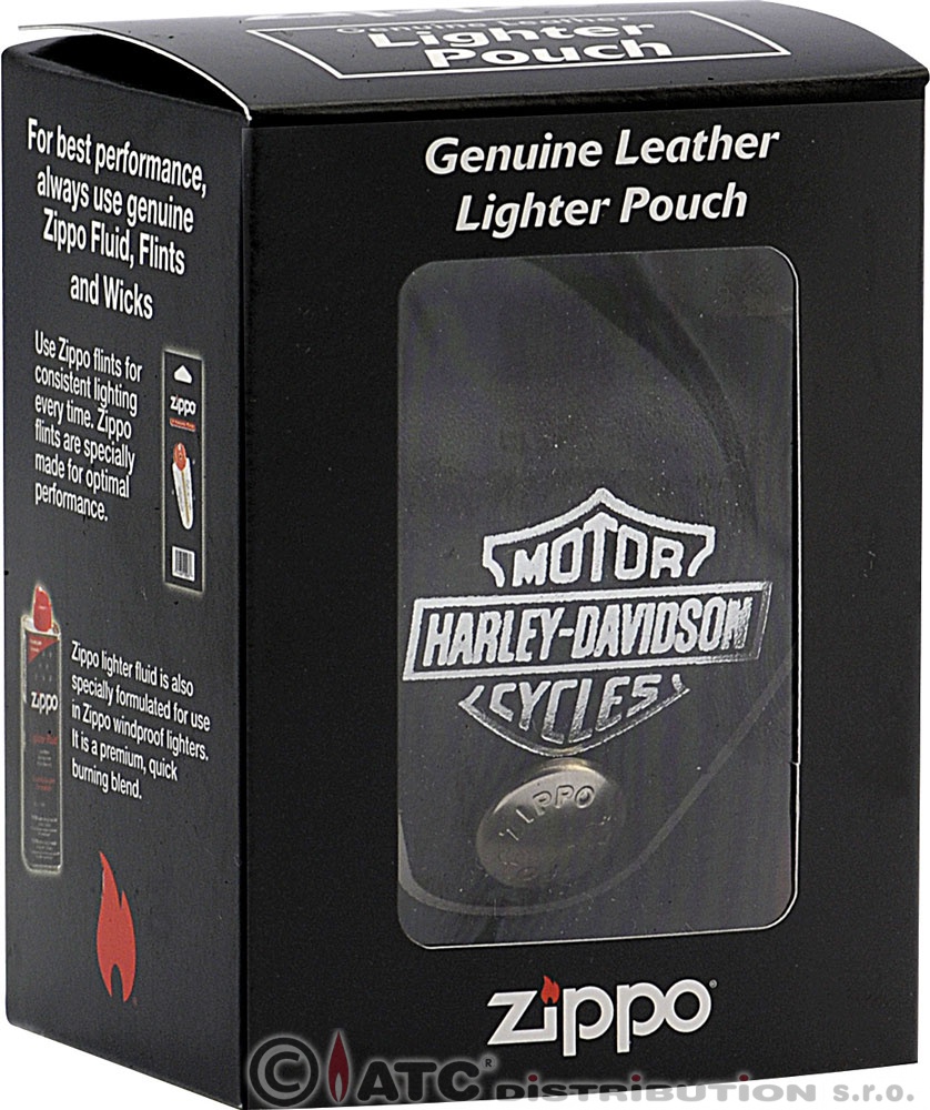 Zippo Kožené pouzdro na zapalovač Harley-Davidson® 17017