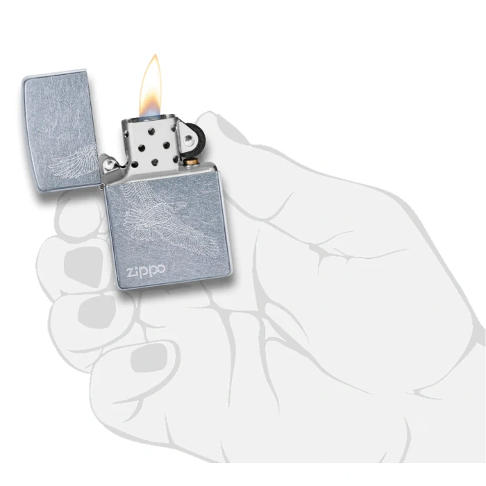 Benzínový zapalovač Zippo LARGE EAGLE DESIGN B