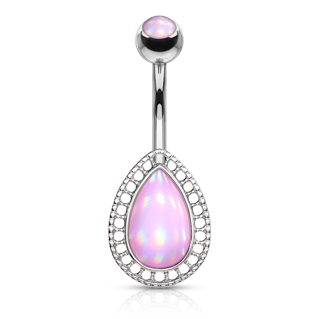 Piercing do pupíku z chirurgické oceli NSQ-5051