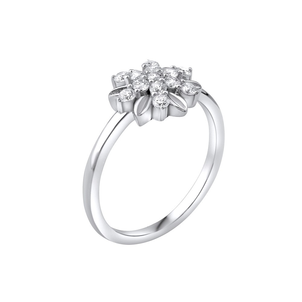 SILVEGO stříbrný prsten ALIVIA se Swarovski® Zirconia