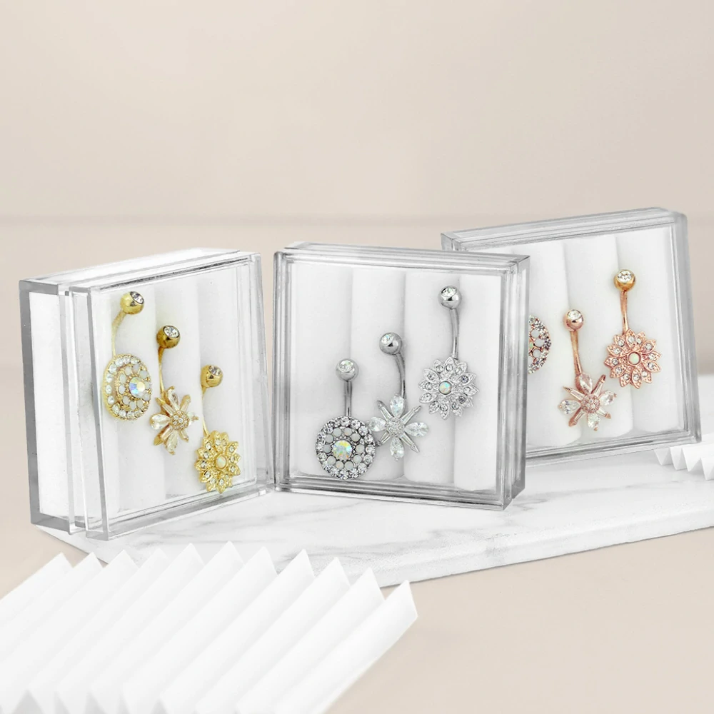 Luxusní balení Piercing do pupíku z chirurgická ocel