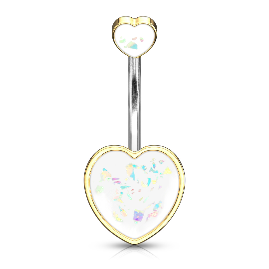 Piercing do pupíku z chirurgické oceli NSQ-5056