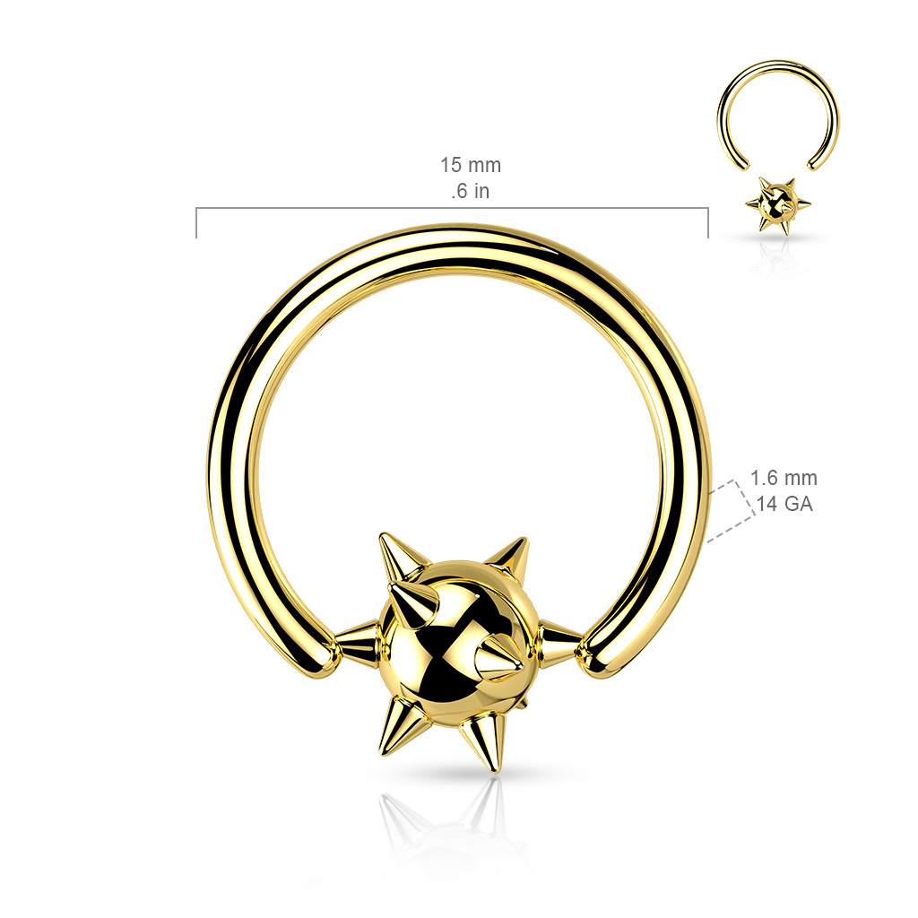 Piercing do nosu/ucha Captive Bead Ring