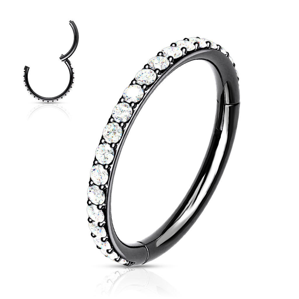 Piercing kruh segment s kamenem