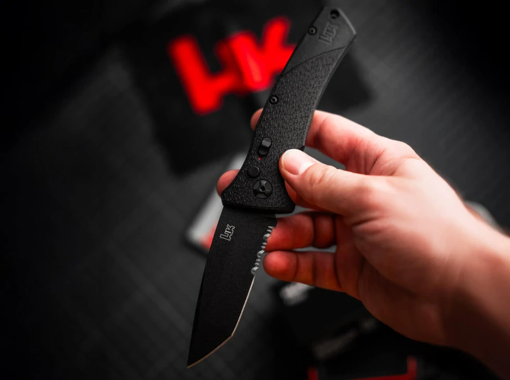 Automatický kapesní nůž Heckler & Koch