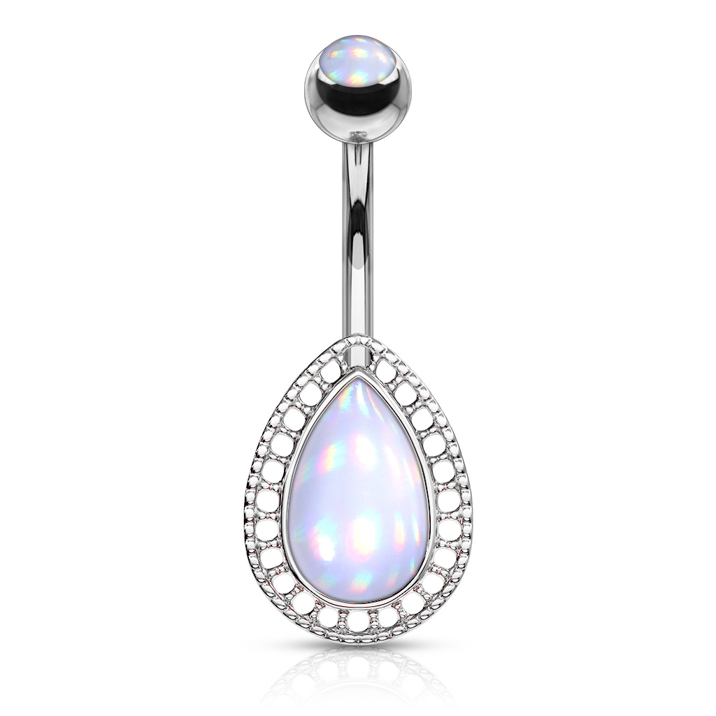 Piercing do pupíku z chirurgické oceli NSQ-5051