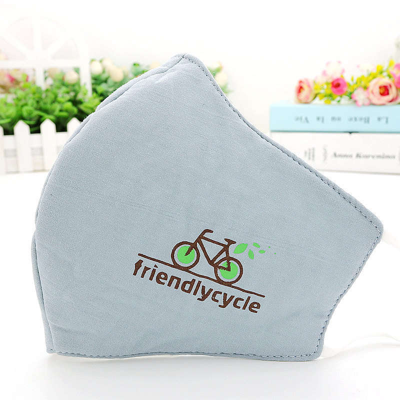 Bavlněná Ochranná rouška na Kolo