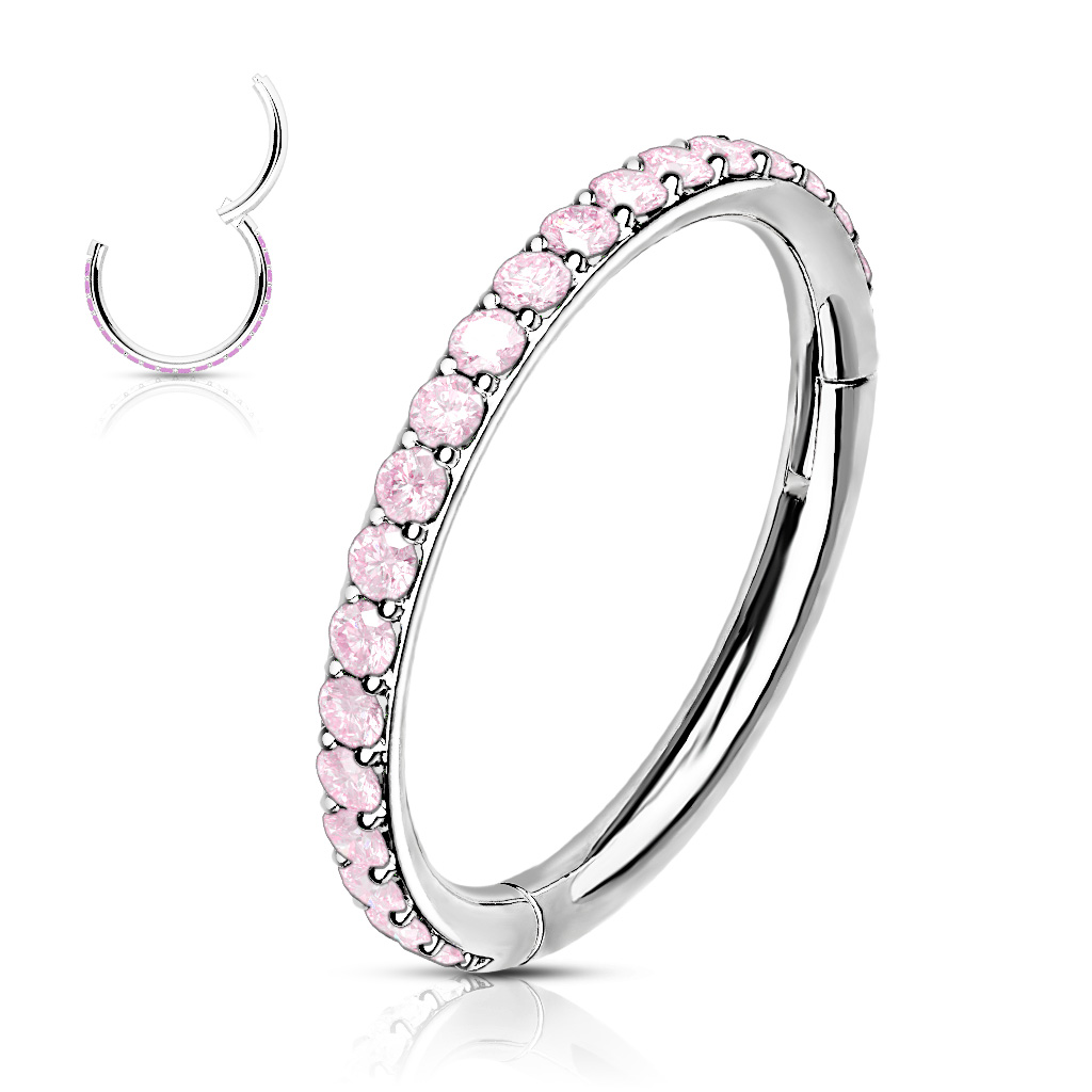 Piercing kruh segment s kamenem