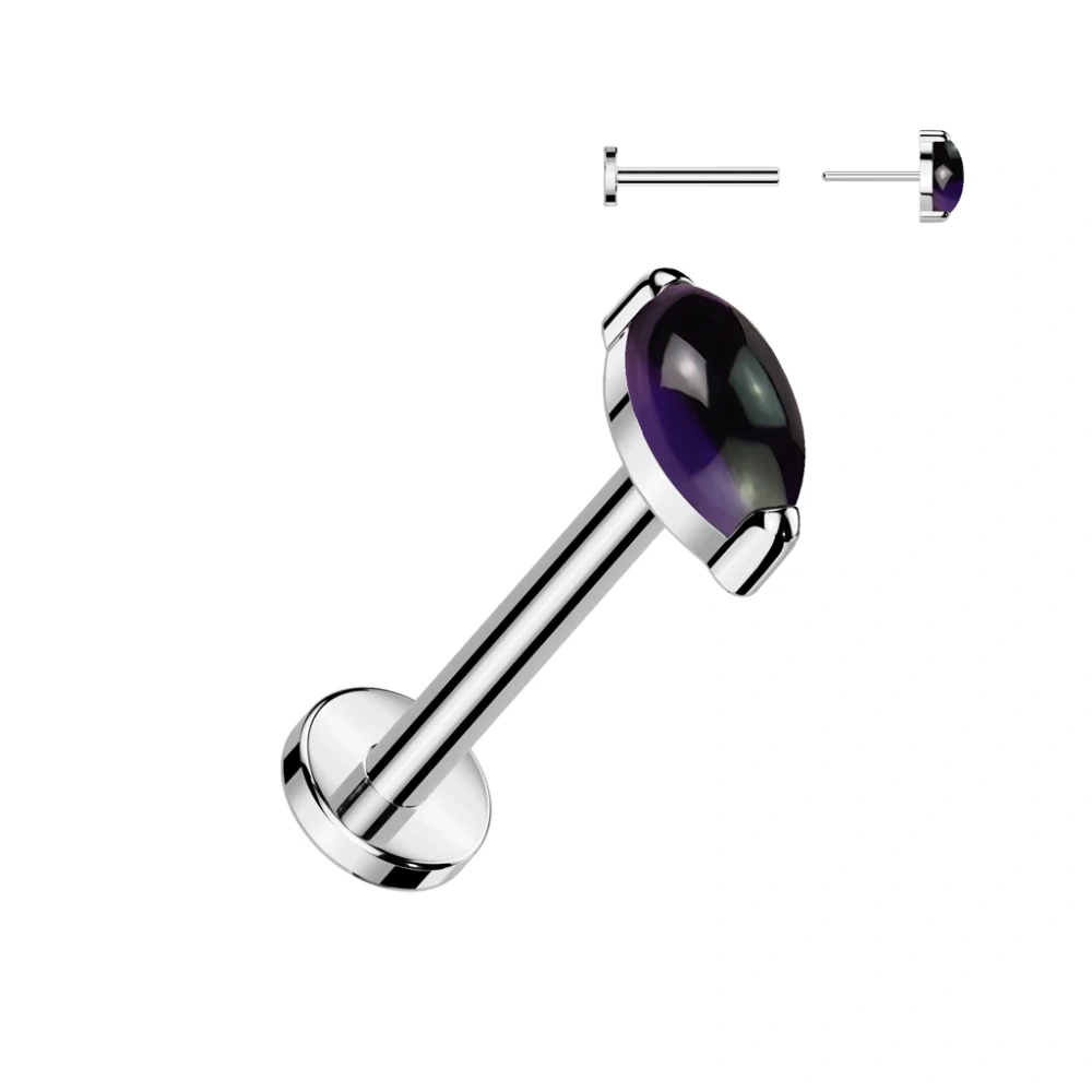 Piercing do brady - labreta TITAN
