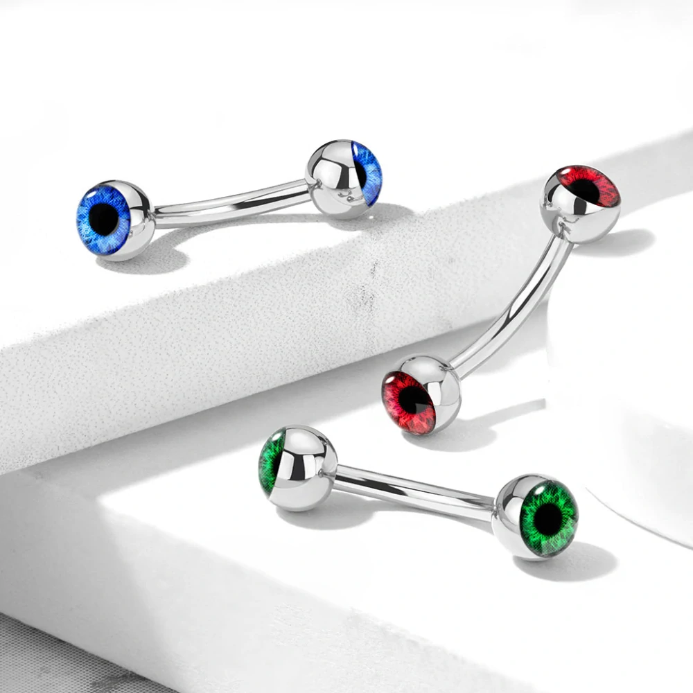 Piercing do obočí - banánek