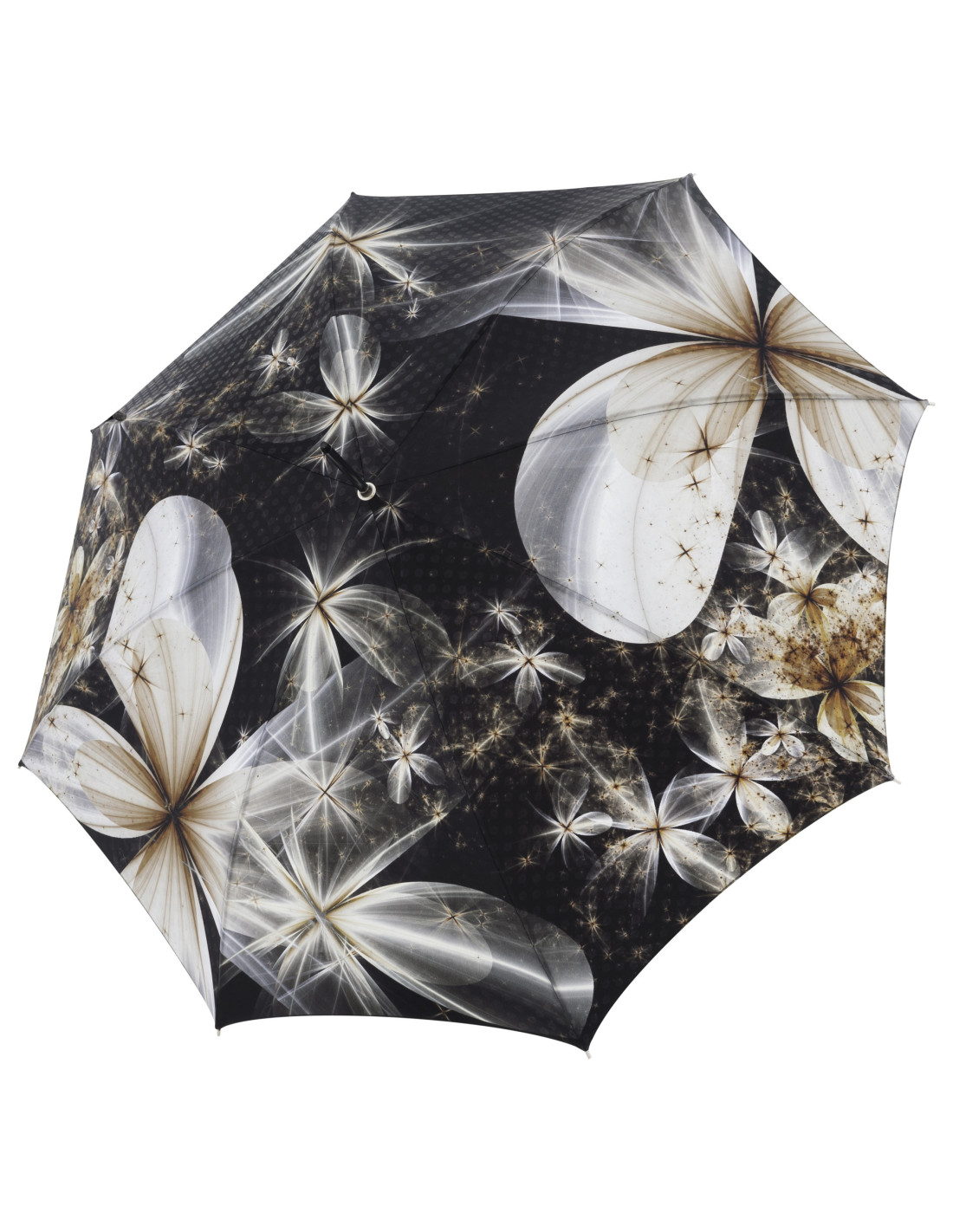 Elegance Boheme Magnolia - dámský luxusní deštník s potiskem květů magnolie