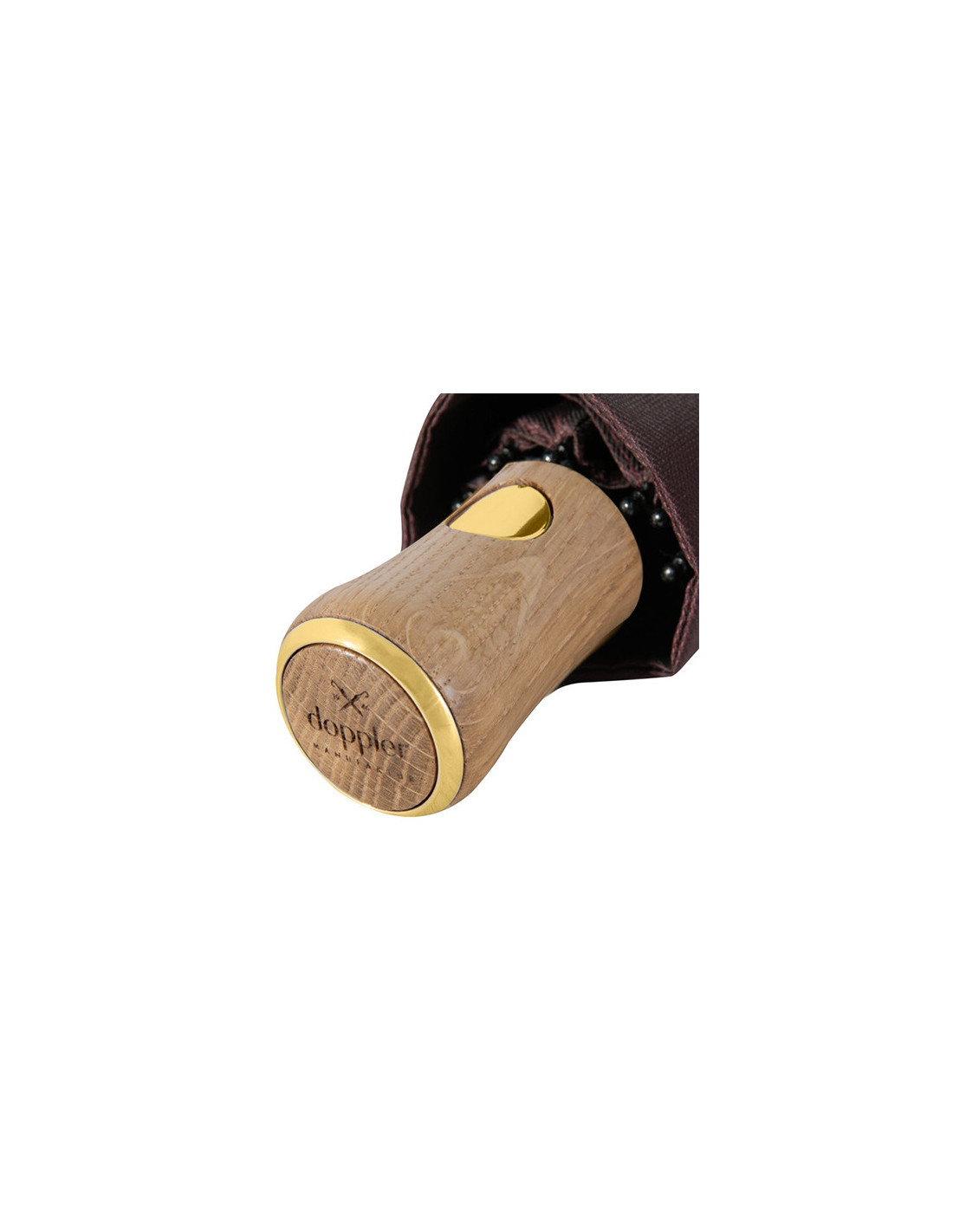 Bellino gold glänzend, Fragil - plně automatický luxusní deštník