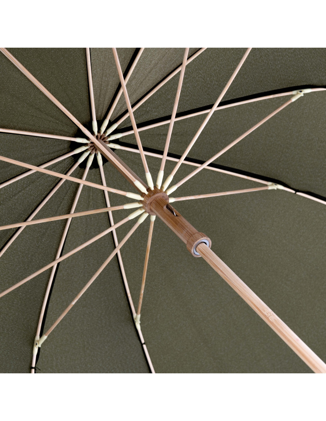 Nature Long Bamboo Deep Olive - EKO deštník
