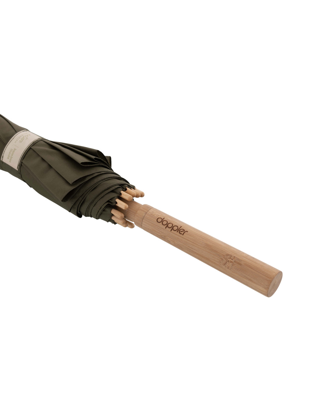 Nature Long Bamboo Deep Olive - EKO deštník