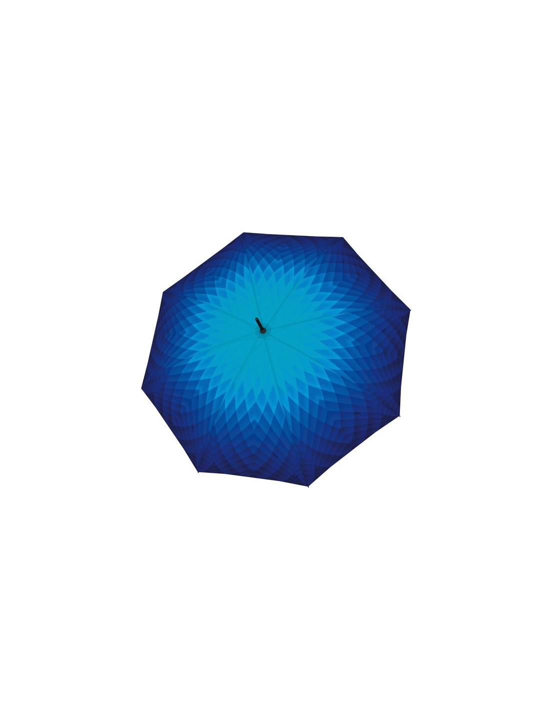 Carbonsteel Long AC Fusion blue - holový vystřelovací deštník