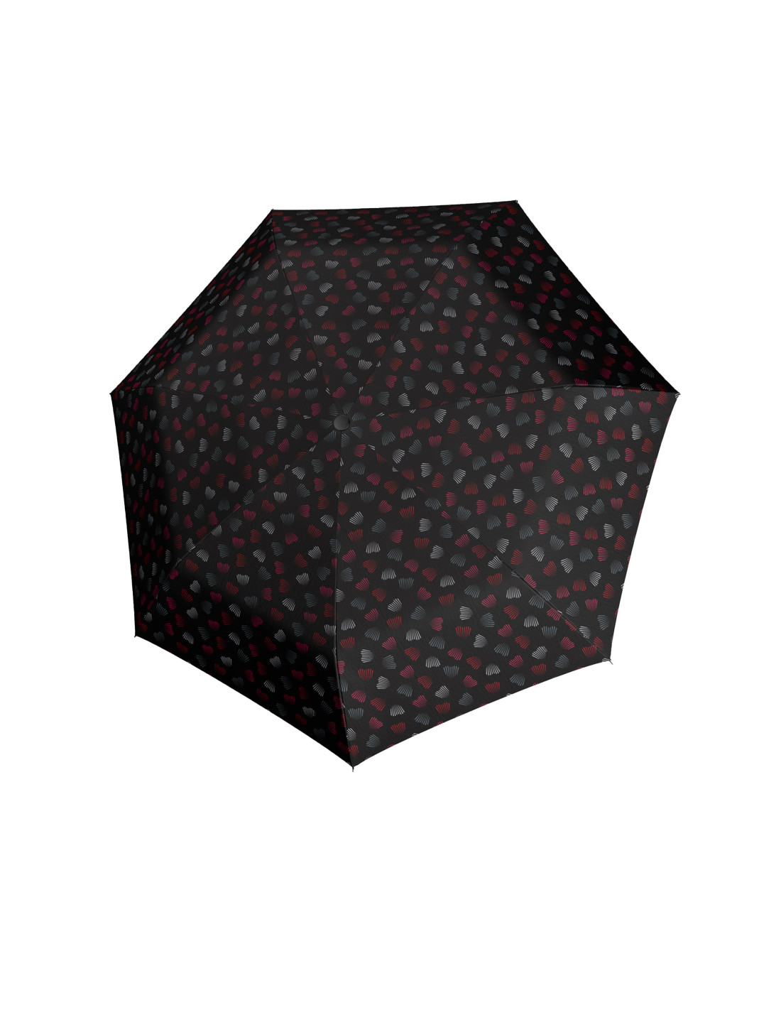 Mini Light Emotion black - dámský skládací deštník