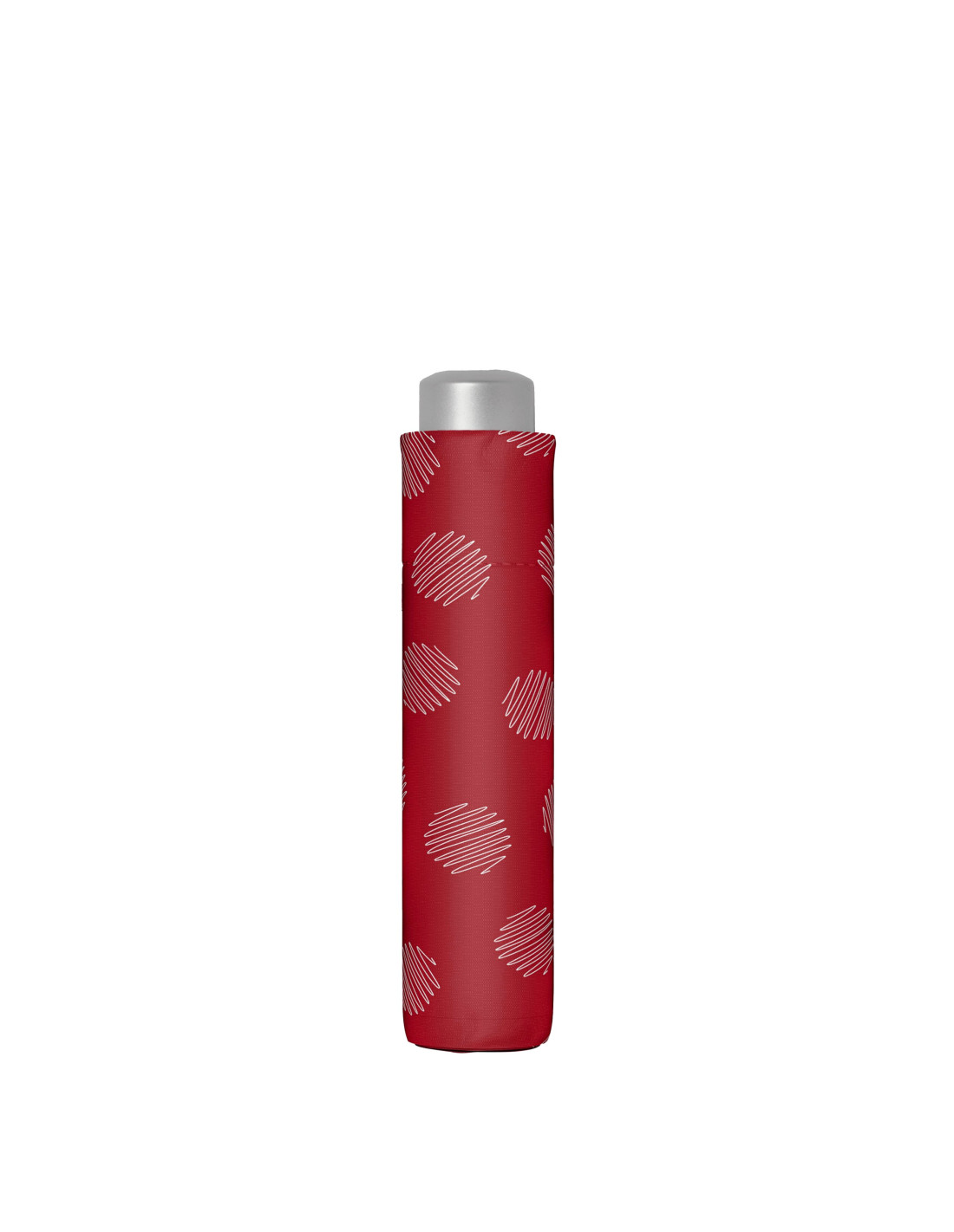 Mini Light Soul red - dámský skládací deštník
