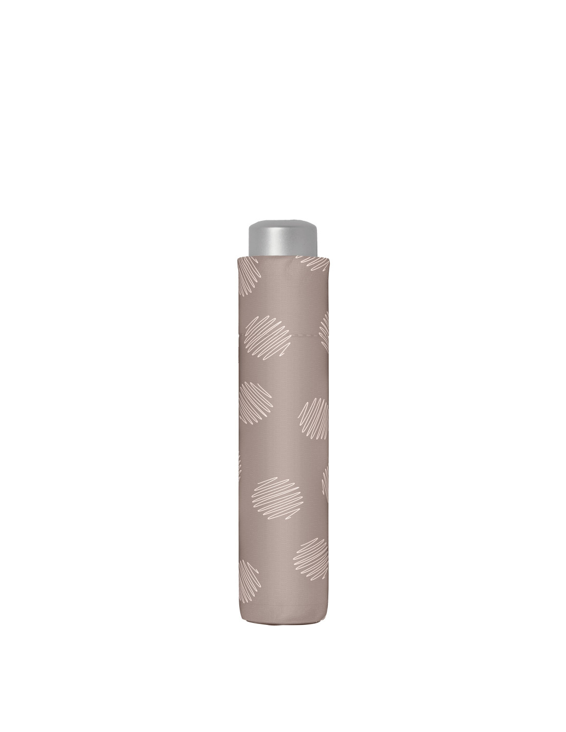 Mini Light Soul taupe - dámský skládací deštník