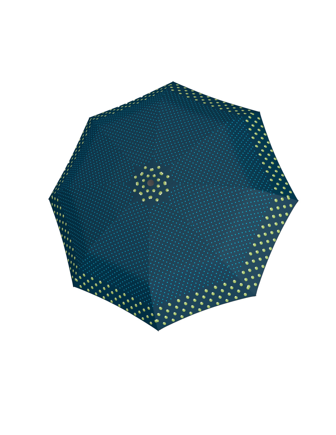 Mini Light Twinkle blue - dámský skládací deštník