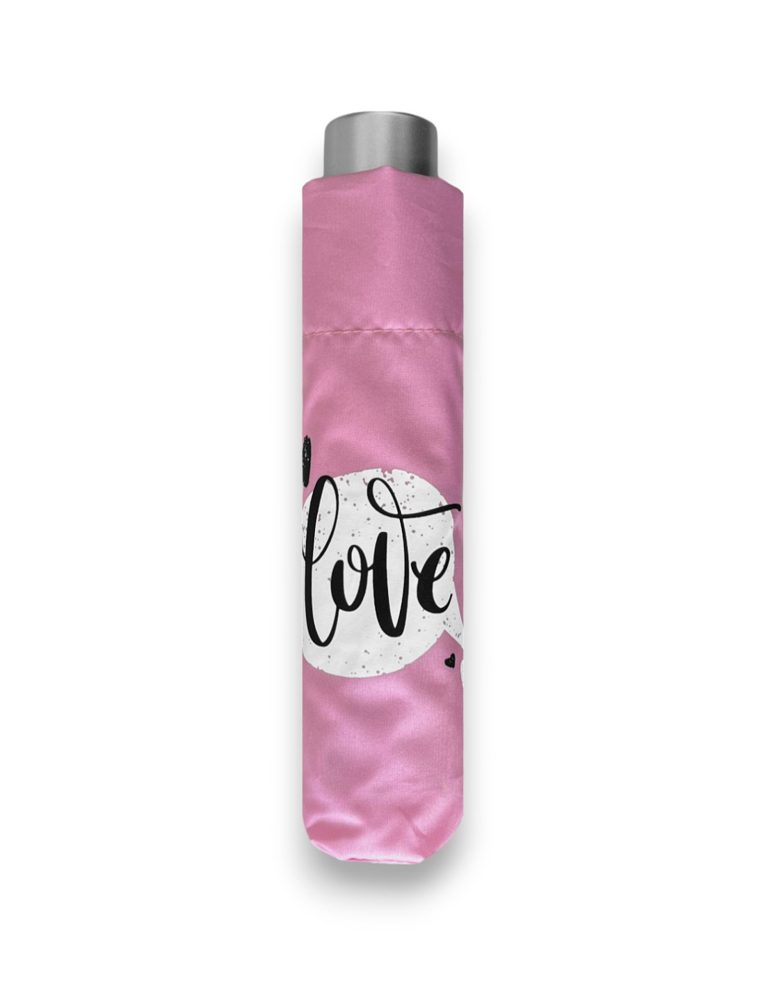 Mini Light Kids Pink Love - dětský skládací deštník