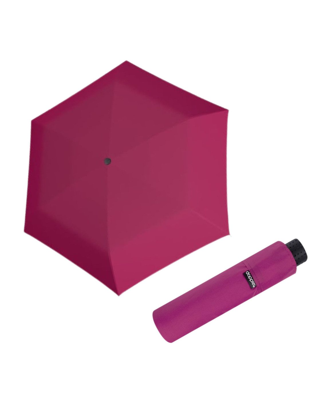 Fiber Havanna Uni Fancy pink - dámský skládací deštník