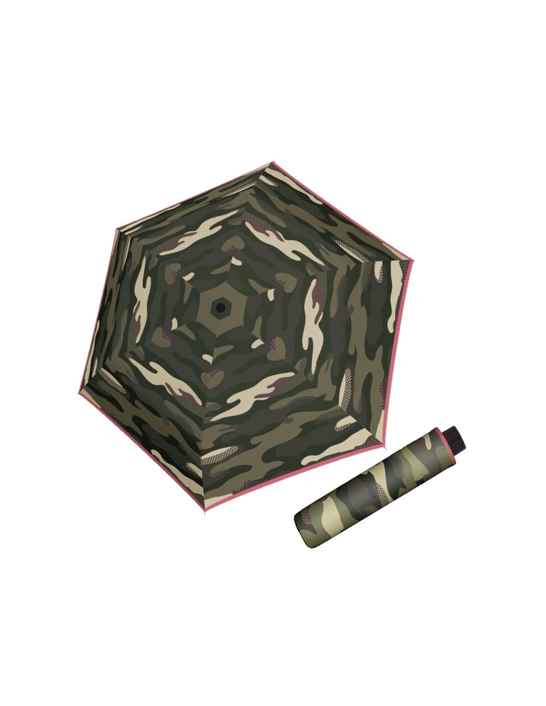 Fiber Havanna Camouflage - dámský skládací deštník