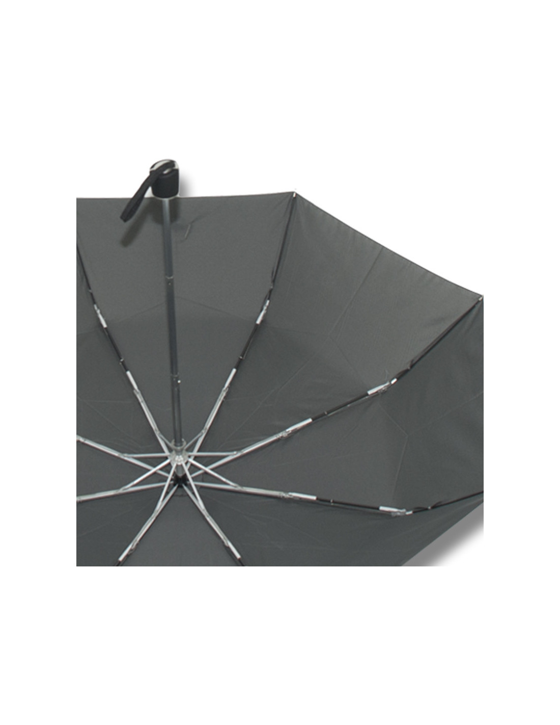 Mini Fiber Uni - dámský šedý skládací deštník