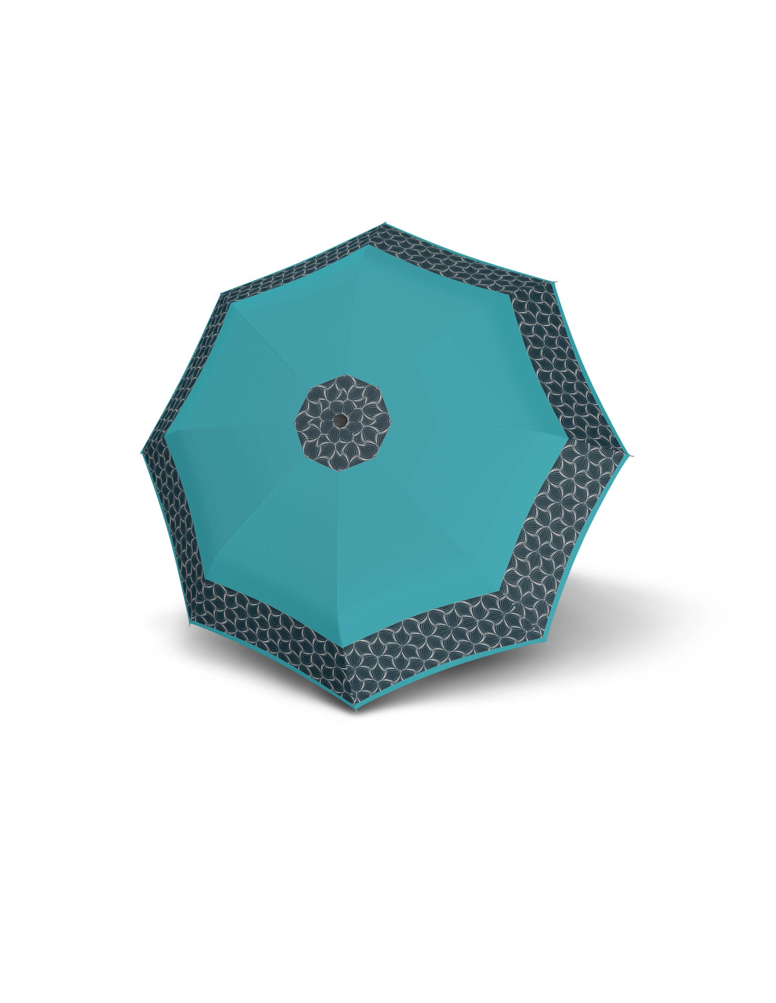 Fiber Mini Style - aqua viola - dámský skládací deštník