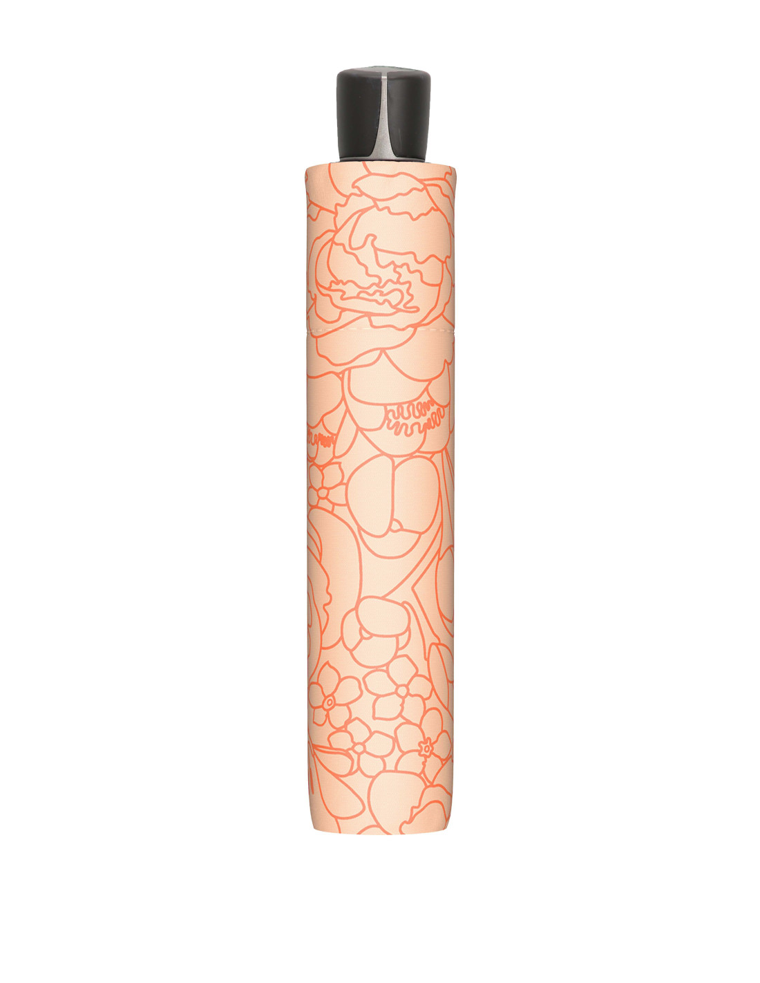 Fiber Mini Giardino soft orange - dámský skládací deštník
