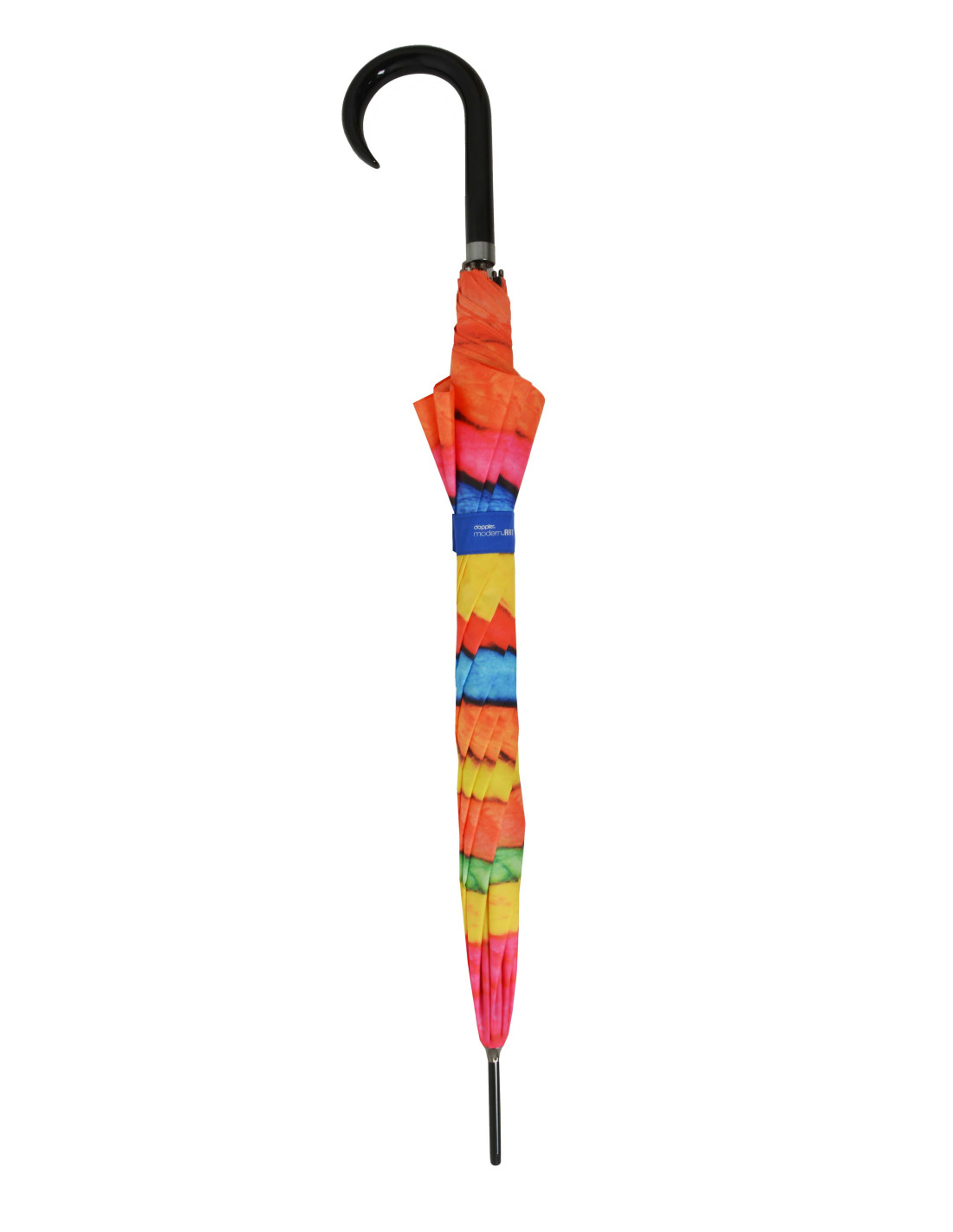Modern Art WOOLLY - holový vystřelovací deštník