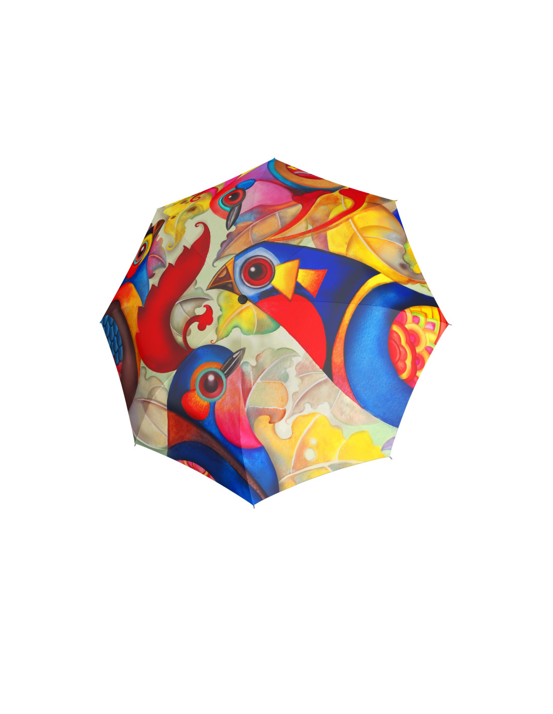 Modern Art BIRDIE - holový vystřelovací deštník