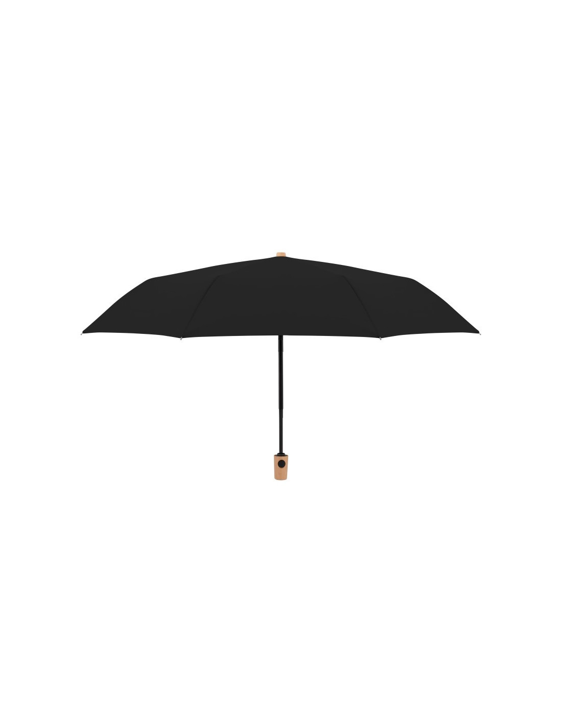NATURE MAGIC Simple Black FSC® - dámský EKO deštník