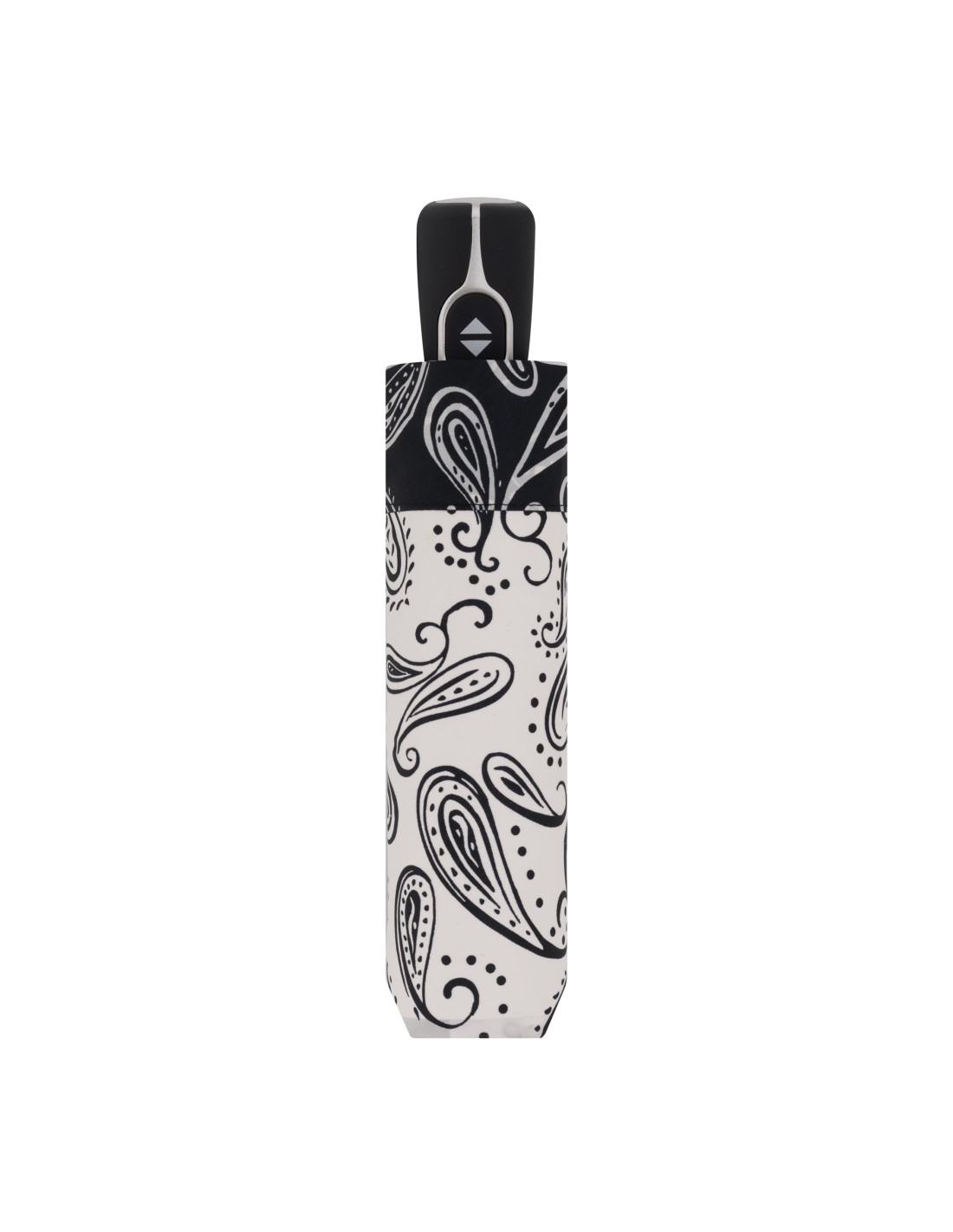 Fiber Magic Black&White Paisley - dámský plně automatický deštník
