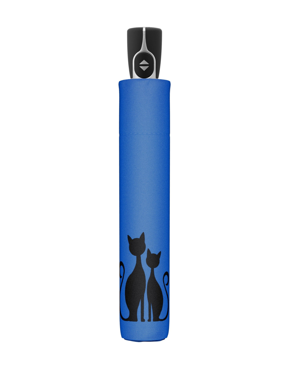 Fiber Magic Cats Family Blue - dámský plně automatický deštník