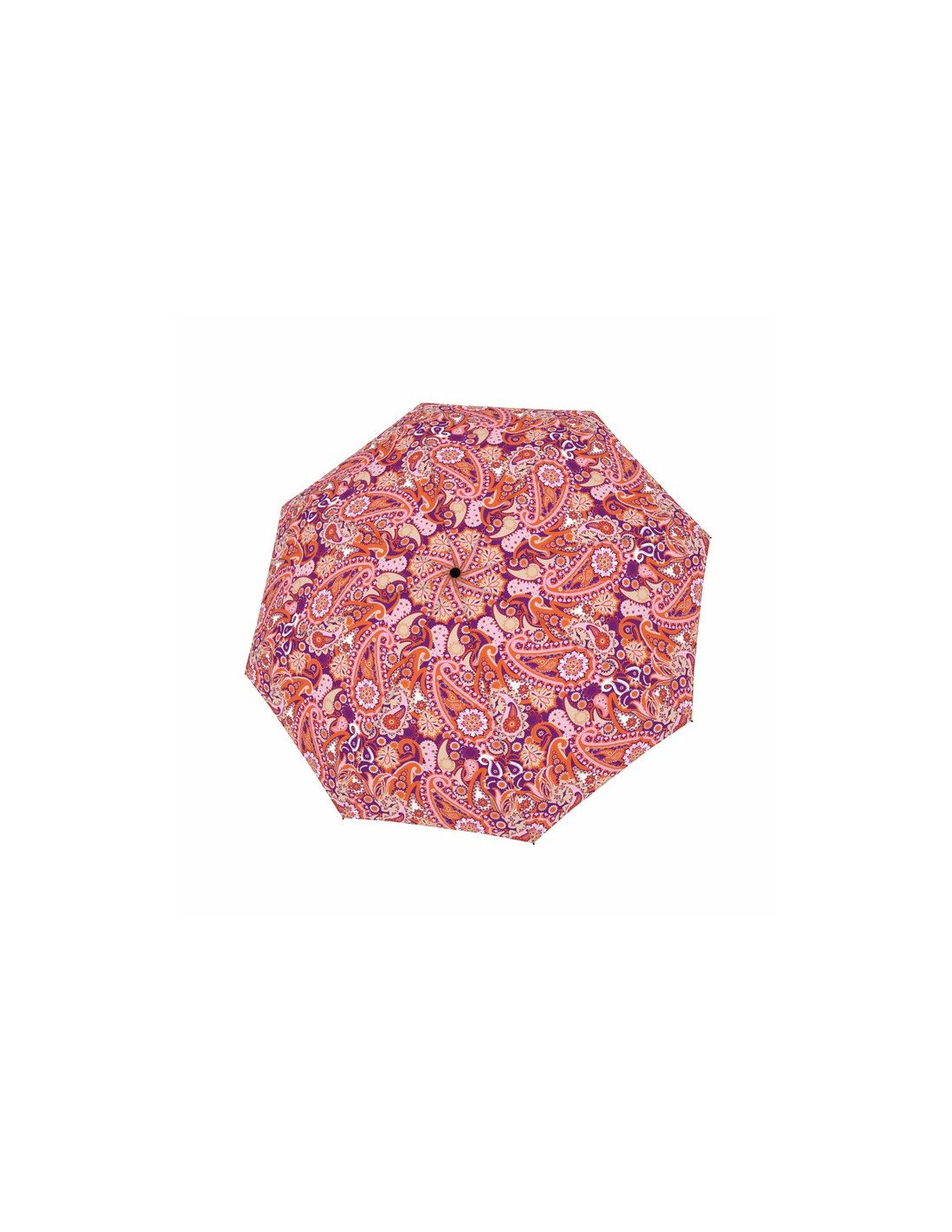 Fiber Magic Paisley berry – dámský plně automatický deštník