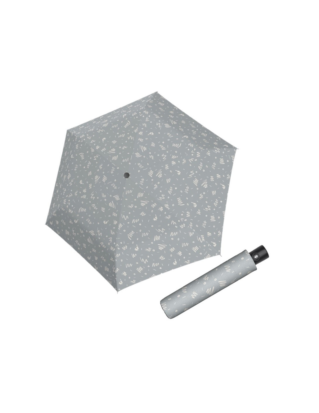 Zero*Magic Minimaly cool grey - plně automatický deštník